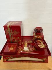朱塗木製三々九度セット - メルカリ