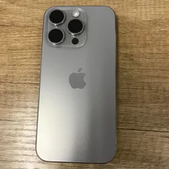 【画面割れ】iPhone15Pro	256GB	ナチュラル	SIMフリー