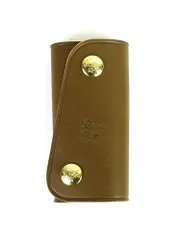 IL BISONTEレザースナップボタンキーケース5402300090・006 (イルビゾンテ)