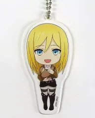 【中古】キーホルダー クリスタ・レンズ 「進撃の巨人 ～CHRONICLE(クロニクル)～×カラオケの鉄人 トレーディングアクリルキーホルダー」