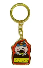 【中古】キーホルダー ハチワレ ダイカットキーホルダー カステラ 「ちいかわ なんか小さくてかわいいやつ」 長崎限定