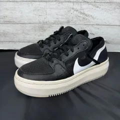 NIKE WMNS COURT VISION ALTA TXT ナイキ ウィメンズ コート ビジョン アルタ ティーエックスティー ブラック ホワイト 黒 白 24.5cm CW6536-001 L12485