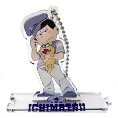 【中古】キーホルダー・マスコット(キャラクター) 一松(マリンIIシリーズ) 「おそ松さん よくばり!ニートアイランド トレーディングアクリルスタンドキーホルダー」 第2期スペシャルイベント フェス松さん’18グッズ