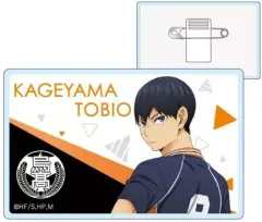 【中古】バッジ・ピンズ 影山飛雄 「ハイキュー!! トレーディングアクリルクリップバッジ」