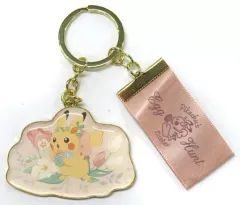 【中古】キーホルダー ピカチュウ 「ポケットモンスター メタルキーリングコレクション Pikachu’s Easter Egg Hunt」 ポケモンセンター限定