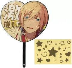 【中古】うちわ 天祥院英智 激推しうちわ(ステッカー付き) 「あんさんぶるスターズ!」 中国限定