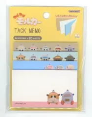 【中古】ノート・メモ帳 A ブロック付箋 「PUI PUI モルカー」