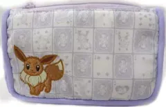 【中古】バッグ(キャラクター) イーブイ(トランプ/パープル) I LOVE EIEVUI アップリケ付ロングポーチ 「ポケットモンスター」