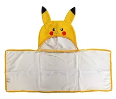 【中古】タオル・手ぬぐい(キャラクター) ピカチュウ(ノーマル) フード付タオル～ピカチュウ～ 「ポケットモンスター サン＆ムーン」