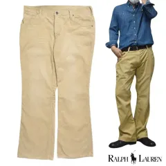 90S ポロラルフローレン コーデュロイ ブーツカット パンツ 36 N1173