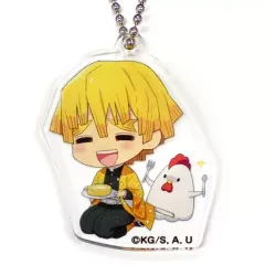 【中古】雑貨 我妻善逸 「鬼滅の刃×ローソン アクリルキーホルダー」