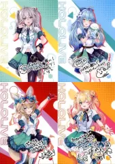 【中古】クリアファイル 全4種セット オリジナルA5サイズクリアファイル 「バーチャルYouTuber ホロライブ×ファミリーマート 第3弾」 対象商品購入特典