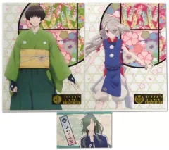【中古】クリアファイル 石切丸/今剣/にっかり青江  A4クリアファイルセット 「刀剣乱舞-花丸-くじ」 F賞