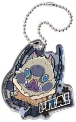 【中古】キーホルダー・マスコット(キャラクター) 嘴平伊之助1 「ぴた!でふぉめ 鬼滅の刃 アクリルキーホルダーvol.2」