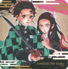 【中古】マグカップ・湯のみ 竈門炭治郎＆竈門禰豆子(寄り添い) 「鬼滅の刃 コースター」