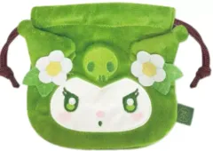 【中古】バッグ クロミ ミニフェイス巾着 抹茶 「サンリオキャラクターズ」