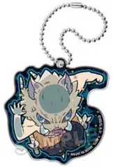 【中古】雑貨 嘴平伊之助 「劇場版 鬼滅の刃 無限列車編 ぴた!でふぉめ アクリルキーホルダー」