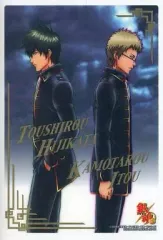 【中古】キャラカード(キャラクター) 土方＆伊東 (ゴールドメタリック箔押し) 「ジャンボカードダスEX 銀魂 クリアコレクション B.I.G 5」