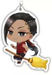 【中古】雑貨 ジャミル・バイパー 「ツイステッドワンダーランド 飛行術アクリルダイカットキーホルダーVol.2」