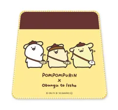 【中古】タオル・手ぬぐい 集合 ガーゼミニタオル 「ポムポムプリン×お文具といっしょ」