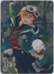 【中古】キャラカード ジェル(すとろべりーぷりんす)×ポチャッコ STPR Collection Card 「すとぷり×サンリオキャラクターズ コラボグッズ」 STPR Collection Cardくじ景品