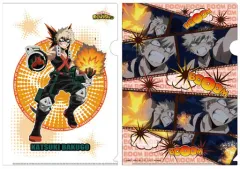【中古】クリアファイル 爆豪勝己 A4クリアファイルセット(2枚組) 「僕のヒーローアカデミア」