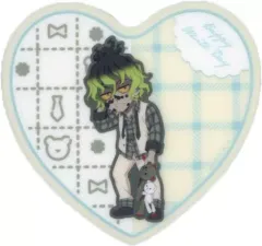 【中古】コースター 妓夫太郎 「鬼滅の刃×ufotable Cafe/マチ★アソビCAFE ホワイトデーイベント2023 ランダムハート型アクリルコースターA」