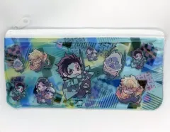 【中古】雑貨 総柄A(横長ポーチ) 「鬼滅の刃 ぴた!でふぉめビニポ」