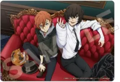 【中古】文房具その他 F.中原中也＆太宰治 キャラクリアケース 「文豪ストレイドッグス」