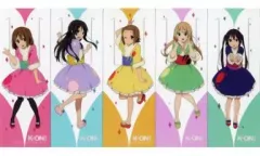 【中古】ブックカバー・しおり(キャラクター) けいおん!! 描き下ろしフィルムしおりセット 第7弾 ライブ!