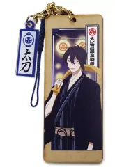 【中古】ストラップ(キャラクター) 三日月宗近 大江戸温泉木札ストラップ 「続 刀剣乱舞-花丸-×大江戸温泉物語～続・大江戸温泉遠征～」