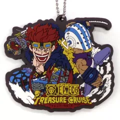 【中古】雑貨 ユースタス・キッド＆キラー ラバーマスコット -トレジャークルーズ- 「一番くじ ワンピース with ONE PIECE TREASURE CRUISE Vol.2」 E賞