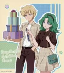 【中古】雑貨 天王はるか＆海王みちる ミニアートパネル 「劇場版 美少女戦士セーラームーンCosmos×ナムコキャンペーン」 第1弾クレーンゲームプレイ特典