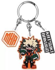 【中古】キーホルダー 02.爆豪勝己 3連アクリルキーホルダー Vol.3 「僕のヒーローアカデミア」