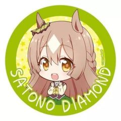 ウマ娘 かぷりっこ 缶バッジ サトノダイヤモンド Satono Diamond - Badge - Uma Musume Pretty Derby (サトノ