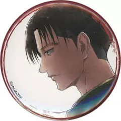 【中古】バッジ・ピンズ リヴァイ・アッカーマン(枠赤) 「進撃の巨人 キャラバッジコレクション Art-Pic リヴァイ」