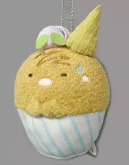 【中古】ぬいぐるみマスコット・ぬいぐるみバッジ とんかつ ぺんぺんアイス ボールチェーン付きカップアイスぬいぐるみ 「すみっコぐらし」