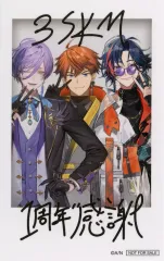 【中古】キャラカード 3SKM(感謝) さんねむチェキ風カード 「バーチャルYouTuber にじさんじ 3SKM 1st Anniversary」 にじさんじオフィシャルストア対象商品購入特典
