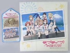 [중고] 모바일 잡화 Aqours 스마트 폰 링 골드 (클리너 크로스 포함 세트) [러브라이브! 선샤인!! Aqours 2nd LoveLive! HAPPY PARTY TRAIN TOUR] 라이브 회장 한정
