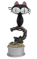 【中古】トレーディングフィギュア 黒猫様(細目)(彩色ver.) 「K＆M トライガン 胸像コレクション」のサムネイル