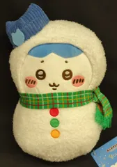 レッグス エニマイくじ ちいかわ ゆきだるまになっちゃった! B賞 ハチワレ ぬいぐるみ 2