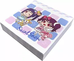 【中古】ノート・メモ帳 Saint Snow ブロックメモ 「ぷちぐるラブライブ!×サンリオキャラクターズ」 プレミアムショップ限定