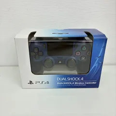 PS4  DUALSHOCK4  デュアルショック4 ワイヤレスコントローラー ネイビー　箱付き