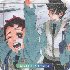 【中古】マグカップ・湯のみ 竈門炭彦＆我妻善照 「鬼滅の刃 コースター」 BOX購入特典