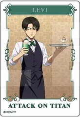 【中古】キャラカード リヴァイA 「進撃の巨人 トレーディングアクリルカード 喫茶店Ver.」