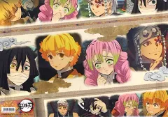 【中古】クリアファイル 我妻善逸と三人の柱 ランチョンマットケース 「鬼滅の刃 キャラクター絵巻カフェ in ufotable Cafe 終ノ巻」