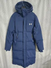 (S) UNDER ARMOUR アンダーアーマー ユニセックス ダウンジャケット ロング丈
