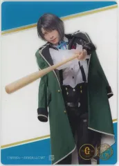 【中古】キャラカード 笹森裕貴(松井江) クリアトレーディングフォトカード(背景：イメージカラー) 「ミュージカル『刀剣乱舞』×読売ジャイアンツ」