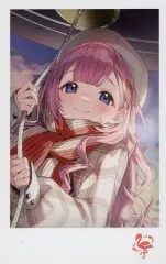 【中古】キャラカード 周央サンゴ(背景イラスト/ノーマル) 「バーチャルYouTuber にじさんじ ＆ NIJISANJI EN にじさんじ ウィンターデート2023 ランダムチェキ風カード Bグループ」