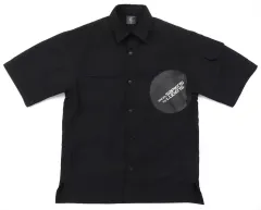 【中古】Tシャツ ロゴ オーバーサイズシャツ(5分袖) ブラック Mサイズ 「Kojima Productions×GU」